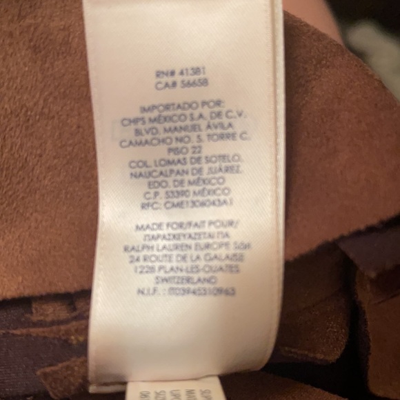 Soft Vegan Suede Zip Skirt by CHAPS Plus Sz 20 NEW - Picture 6 of 10